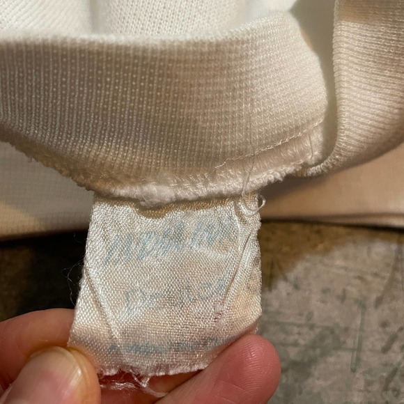 Vintage India Ink Floral Embellished Hand Painted Sweatshirt Womens Small - Picture 13 of 15